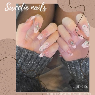 NAILBOX - Móng úp thiết kế theo size - hồng cá tính mix