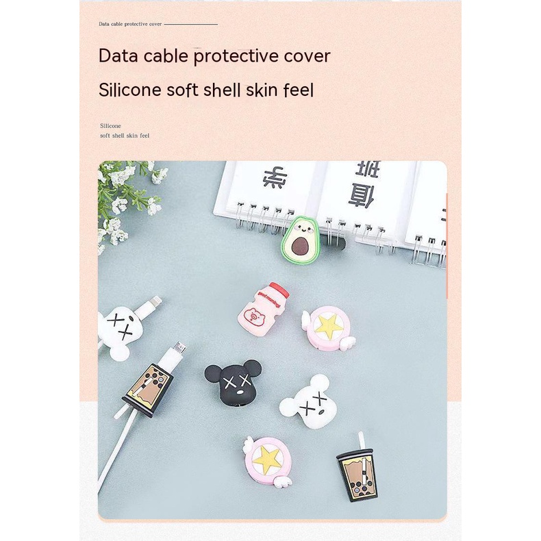 Phụ Kiện Cố Định Dây Cáp Sạc Chống Đứt Dành Cho Apple