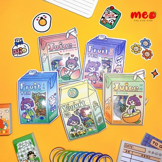 Sticker hộp sữa
