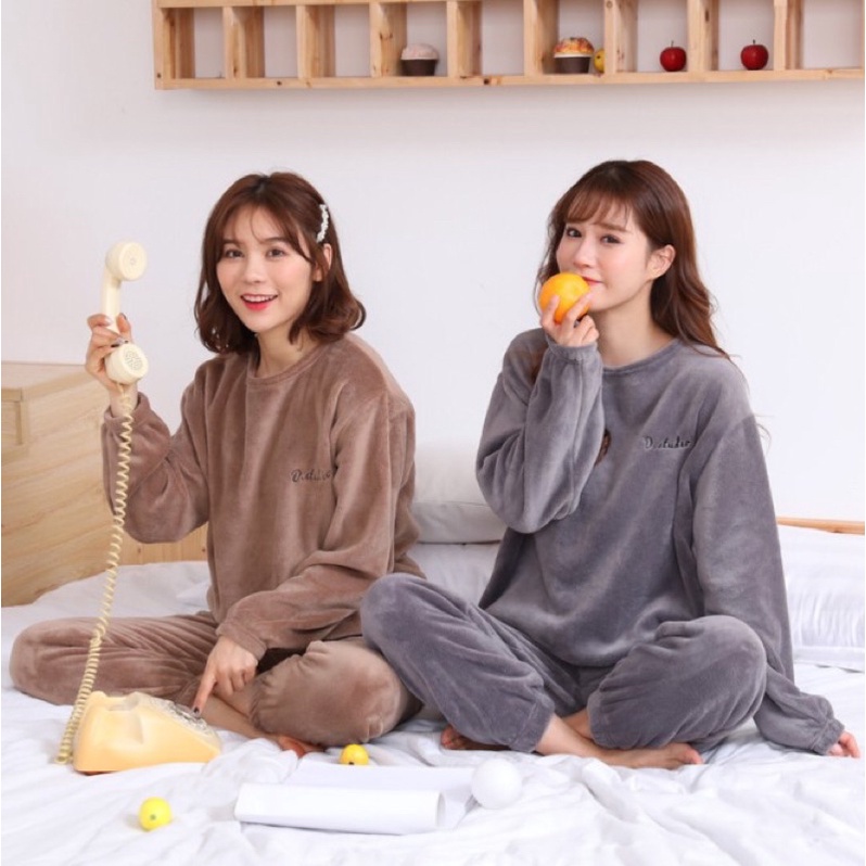 Bộ ngủ lông cho nữ | BigBuy360 - bigbuy360.vn