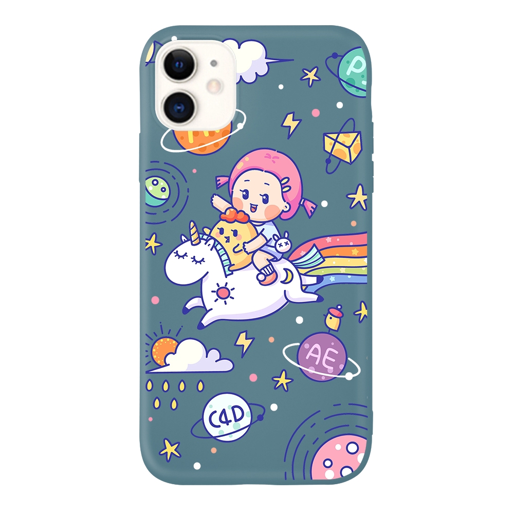 Ốp điện thoại mềm bề mặt nhám in hình cung song tử cho IPhone 11 11Pro 11ProMax 6 6s 7 8 6Plus 7Plus X XS XR XSMAX | BigBuy360 - bigbuy360.vn
