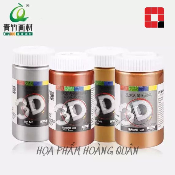 MÀU ACRYLIC 3D - 5D LỌ 300ML