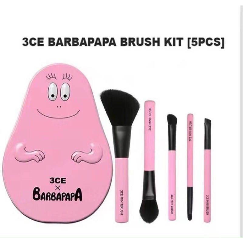 Bộ Cọ Trang Điểm 3CE Barbapapa