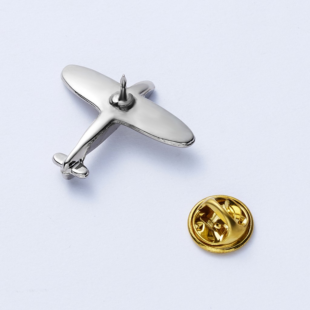 Trâm Cài Áo Hình Máy Bay Đính Ngọc Trai Và Kim Cương Giả