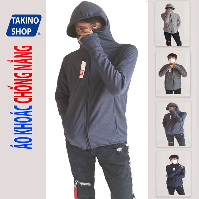 Áo Khoác Nắng NAM CAO CẤP, CHỐNG TIA UV, Vải Mè Lỗ Thoáng " MẶC MÁT NHƯ KHÔNG", Takino | BigBuy360 - bigbuy360.vn