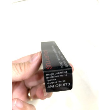 [CÓ HÓA ĐƠN LOTTEDUTYFREE] Son SHU UEMURA ROUGE UNLIMITED SUPREME MATTE M OR 570 mekem27 | BigBuy360 - bigbuy360.vn