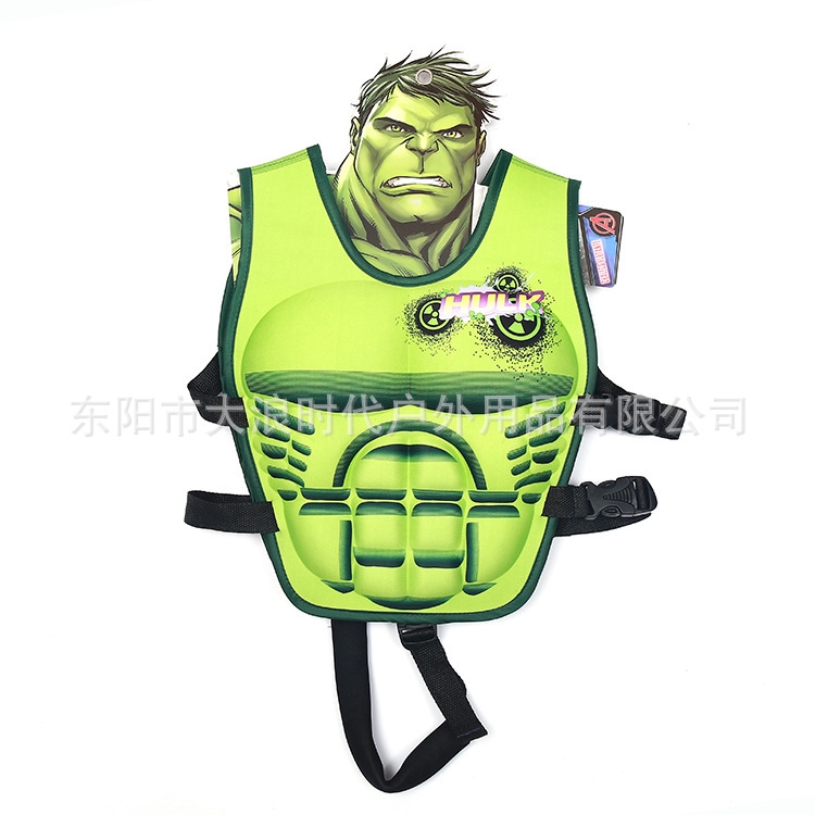 Áo phao cứu hộ họa tiết hoạt hình siêu nhân cho trẻ em
