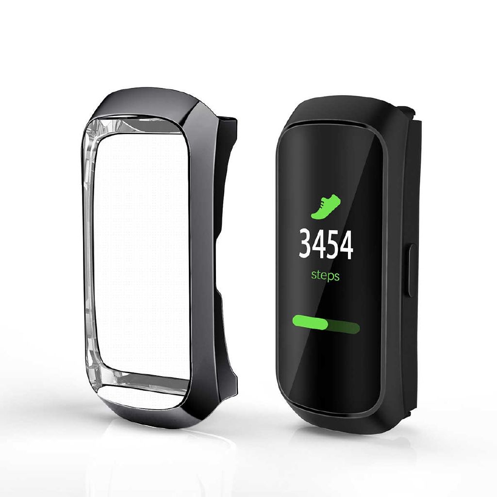 Mạ Vỏ bảo vệ TPU mềm cho phụ kiện đồng hồ Samsung Galaxy Fit SM-R370 Vỏ chống xước trong suốt