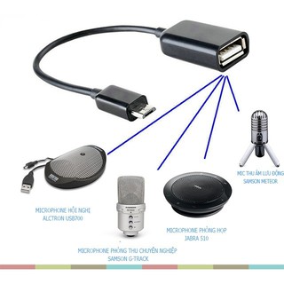Cáp OTG Điện Thoại Android SK-07