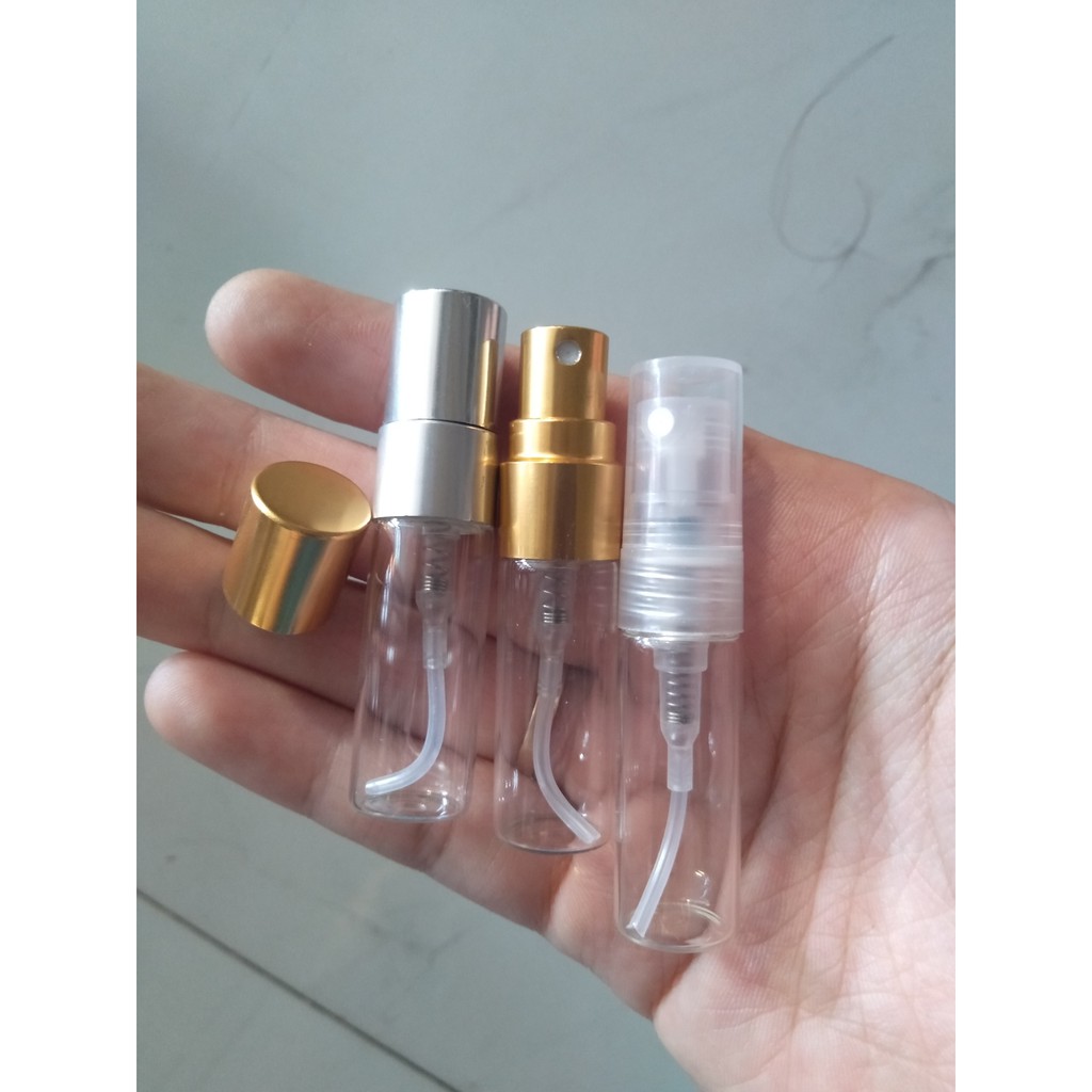 Lọ thủy tinh dạng xịt phun sương 3ML đựng mẫu thử test - Chai chiết nước hoa | BigBuy360 - bigbuy360.vn