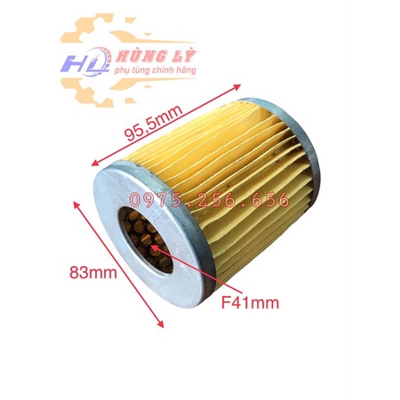 Lọc lưới máy nổ 8 lõi lọc giấy phụ tùng máy nổ 8 phụ tùng máy nông nghiệp phụ tùng Hùng Lỳ