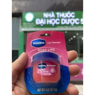 Son dưỡng môi Vaseline Lip Therapy lên màu hồng nhẹ 7gr
