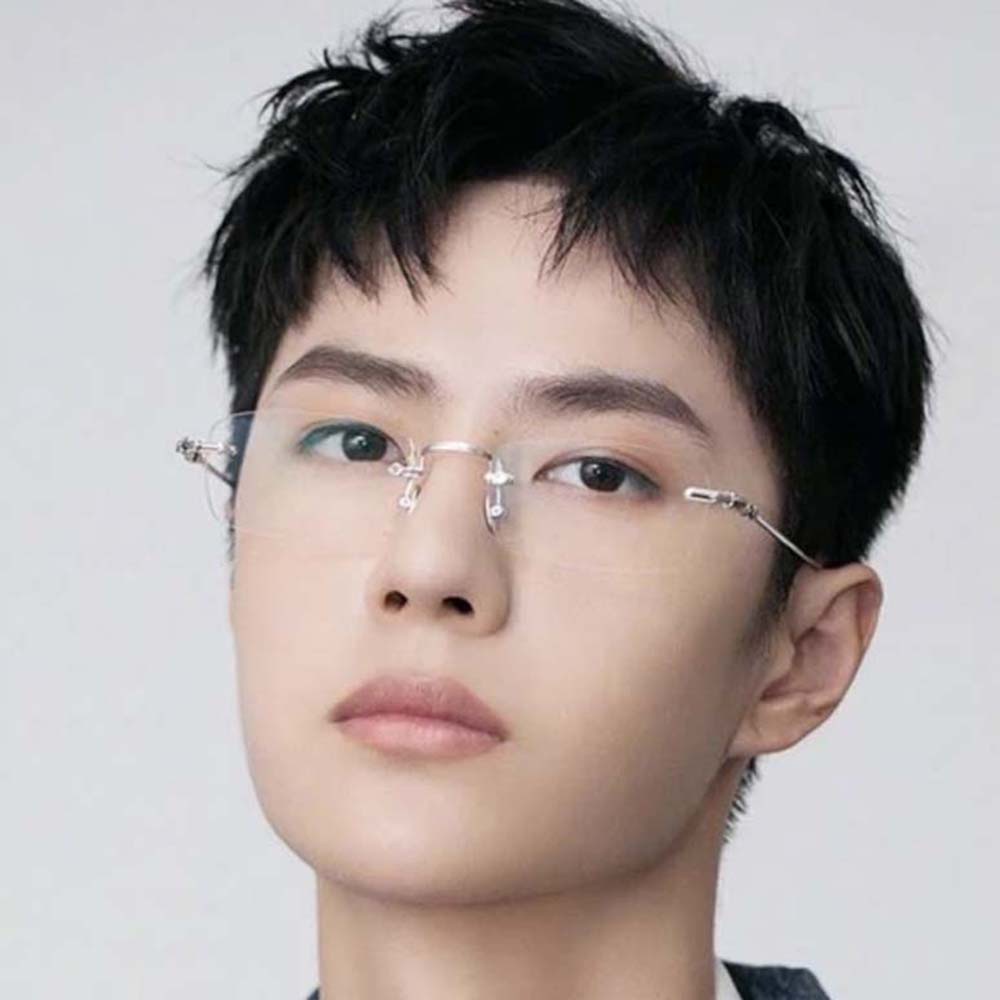 Mắt kính không viền chống ánh sáng xanh thời trang Hàn Quốc cho nam và nữ