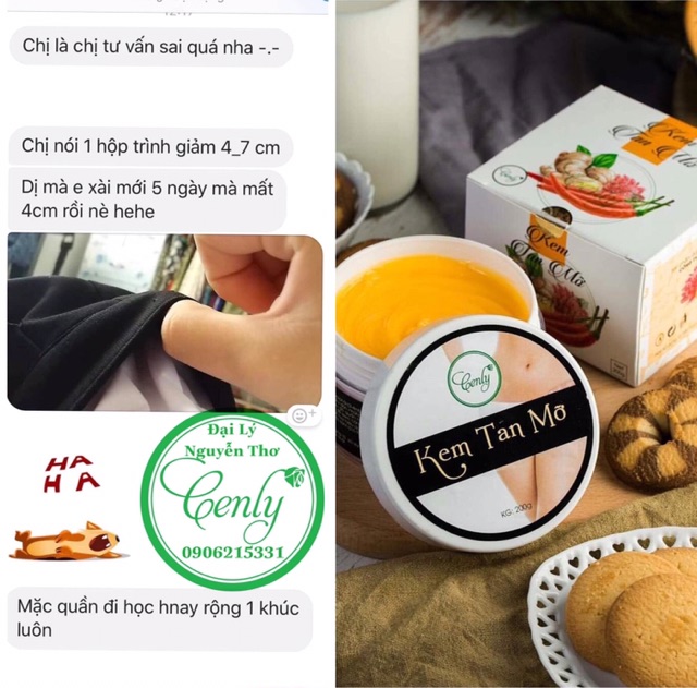 [ THOA ĐÂU GIẢM ĐÓ ] GEL TAN MỠ CENLY . Chính hãng 100%