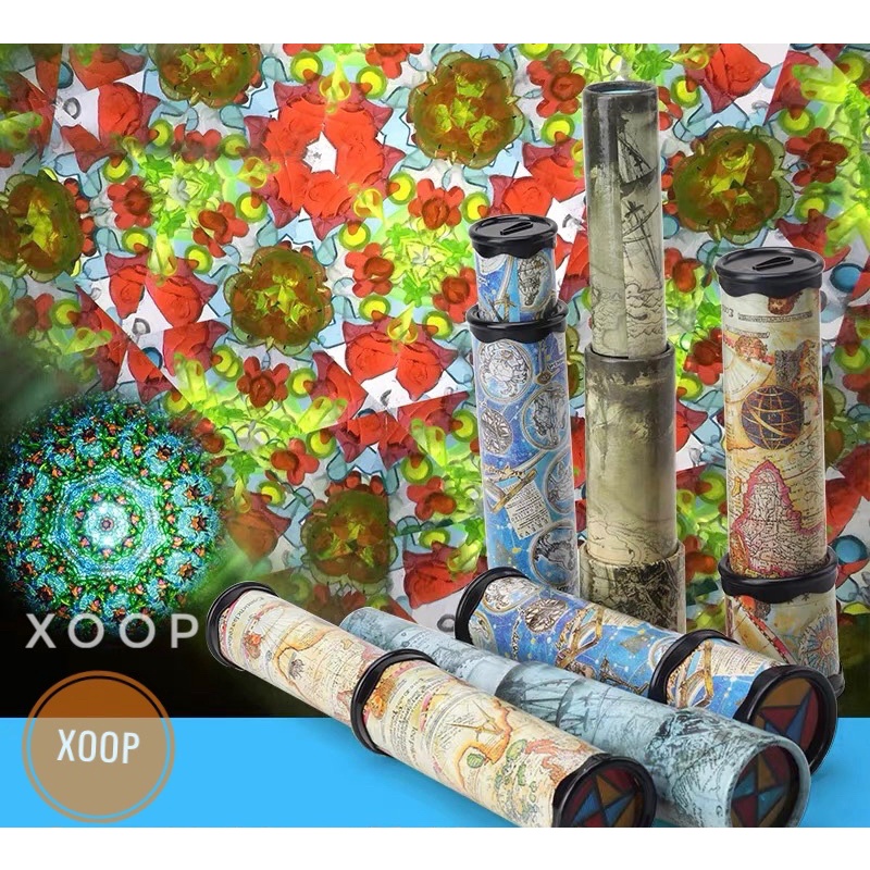 Sale !!! Đồ chơi ! Ống nhòm kính vạn hoa loại xoay được to đẹp (SP002222 ) shop phúc yến