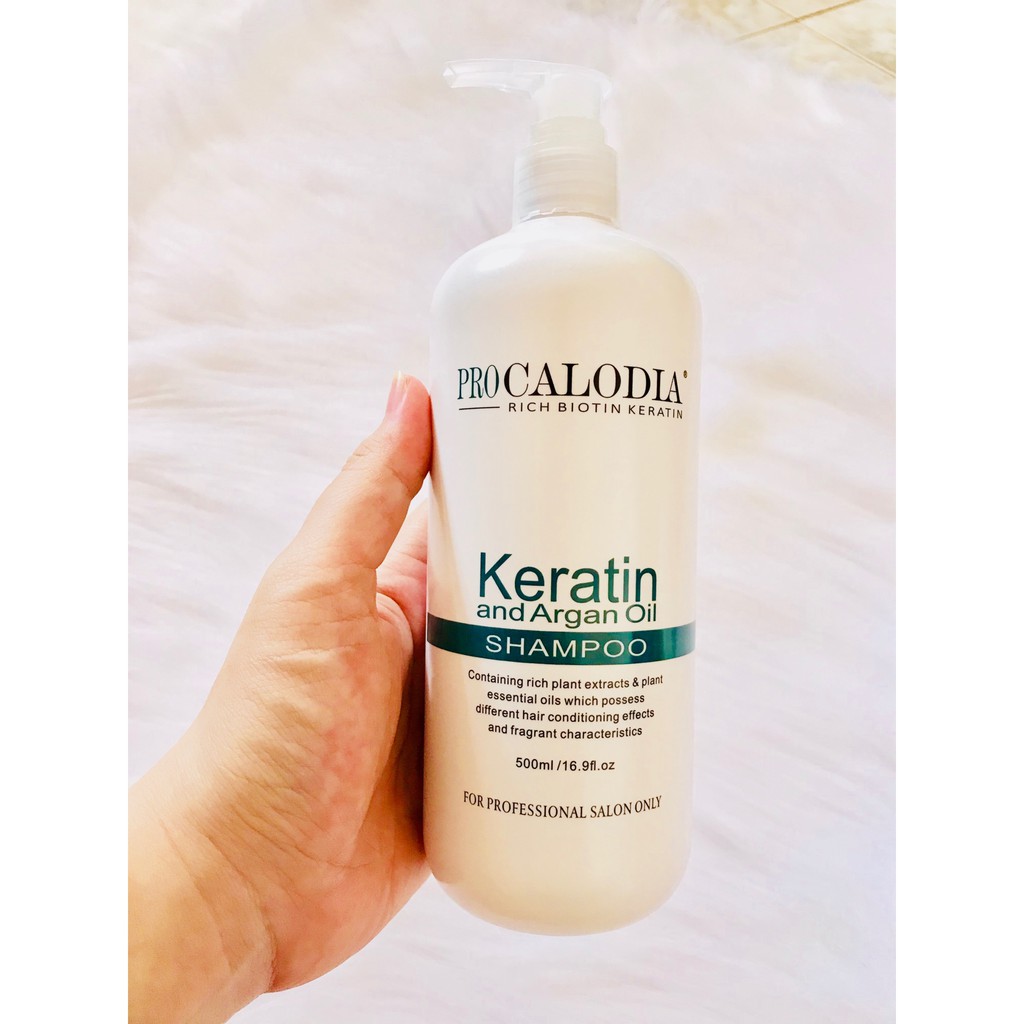 Dầu gội Keratin Calodia 500ml