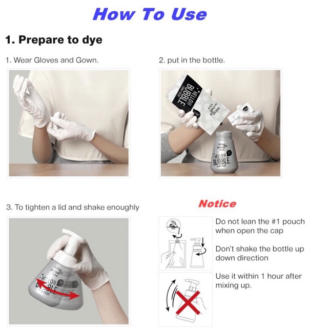 [FreeShip]Thuốc Nhuộm Tóc BlackPink/ Thuốc Nhuộm Tóc Tại Nhà Dạng Bọt Mise en Hello Bubble | BigBuy360 - bigbuy360.vn