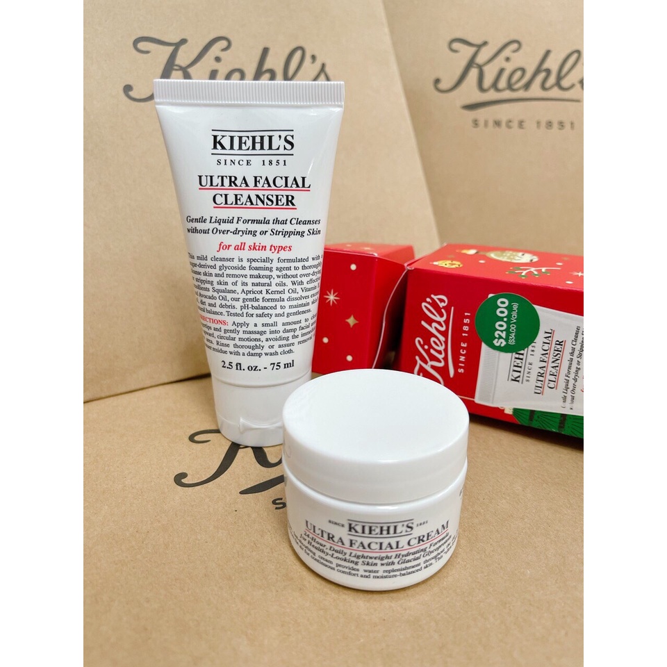 Kem Dưỡng Cấp Ẩm Dành Cho Da Khô Kiehl's Ultra Facial Cream 14-28ML