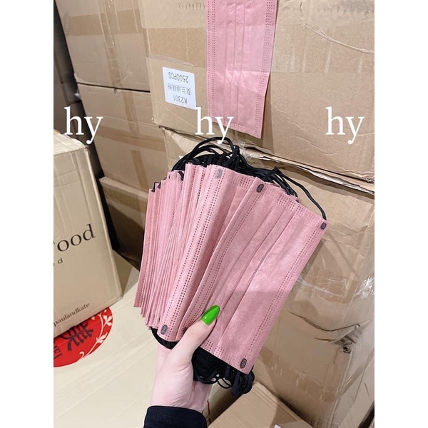 [HỘP 50C - 11 MÀU HOT TREND] Khẩu Trang  𝐘 𝐓ế Thái Lan Kháng Khuẩn - Chống Nước Siêu Thoáng