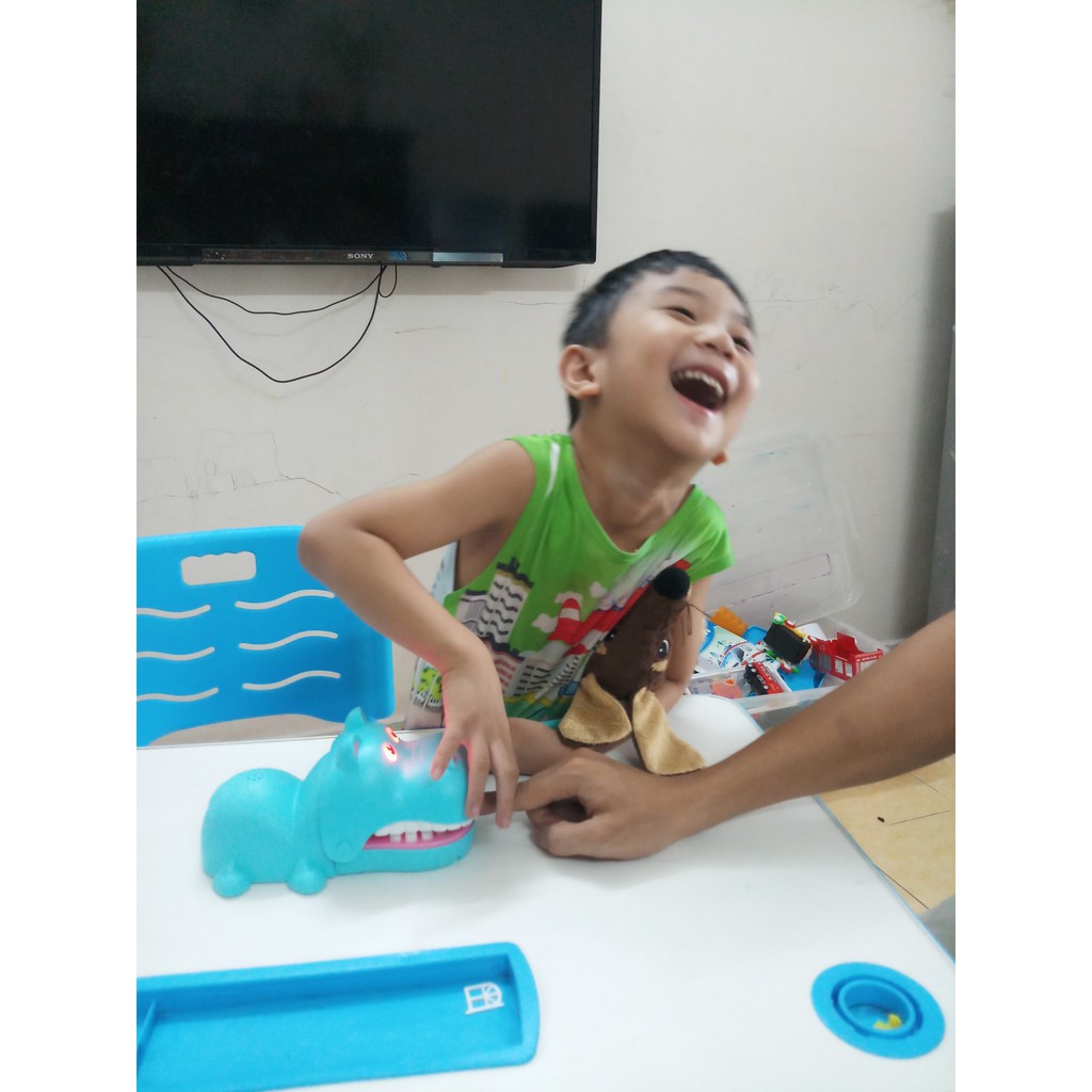 Đồ chơi khám răng Hà Mã - trò chơi tương tác của con cùng với cả gia đình