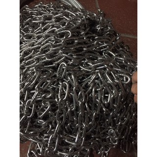 Xích inox 304 phi 6. 5m xích đu.inox  chuẩn 304 , xích khóa đồ
