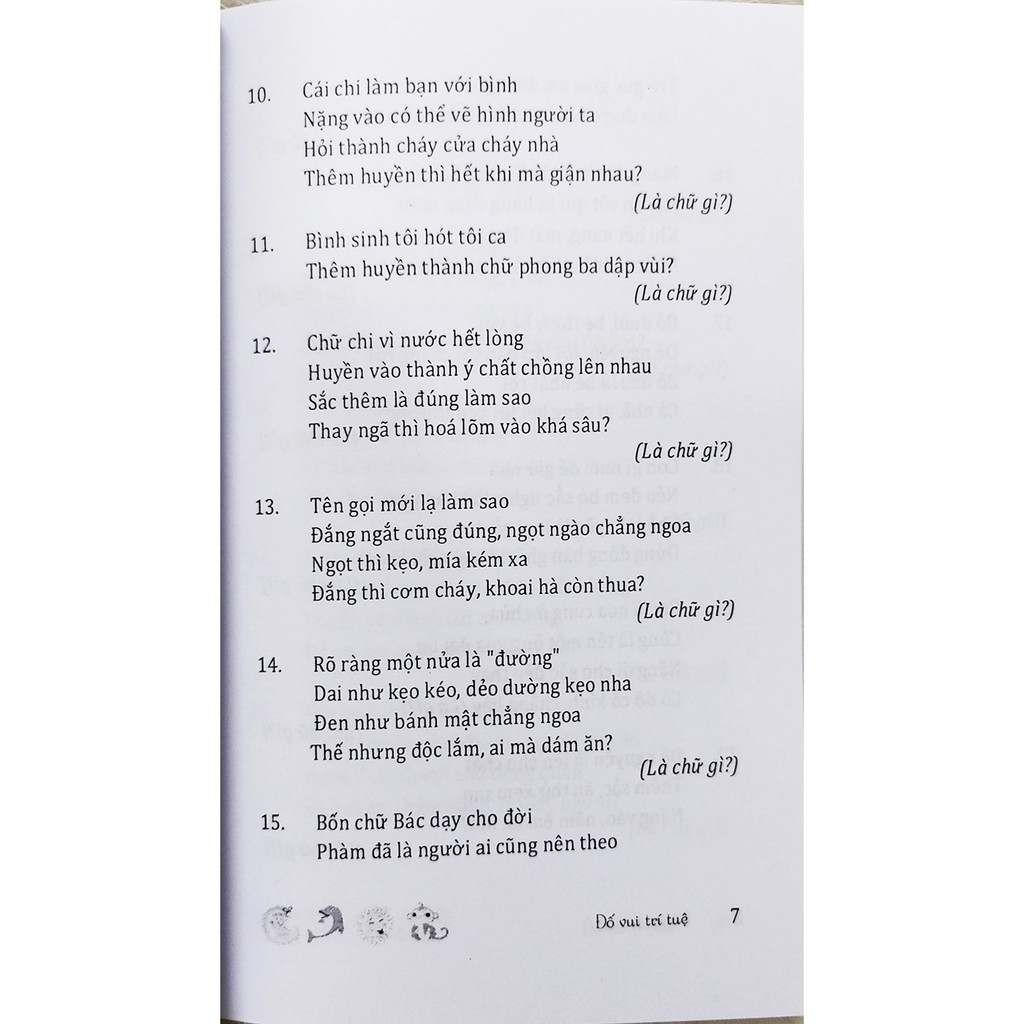 Sách - Đố vui trí tuệ