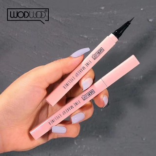 Kẻ mắt nước bút lông wodwod fine makeup eyeliner mẫu mới