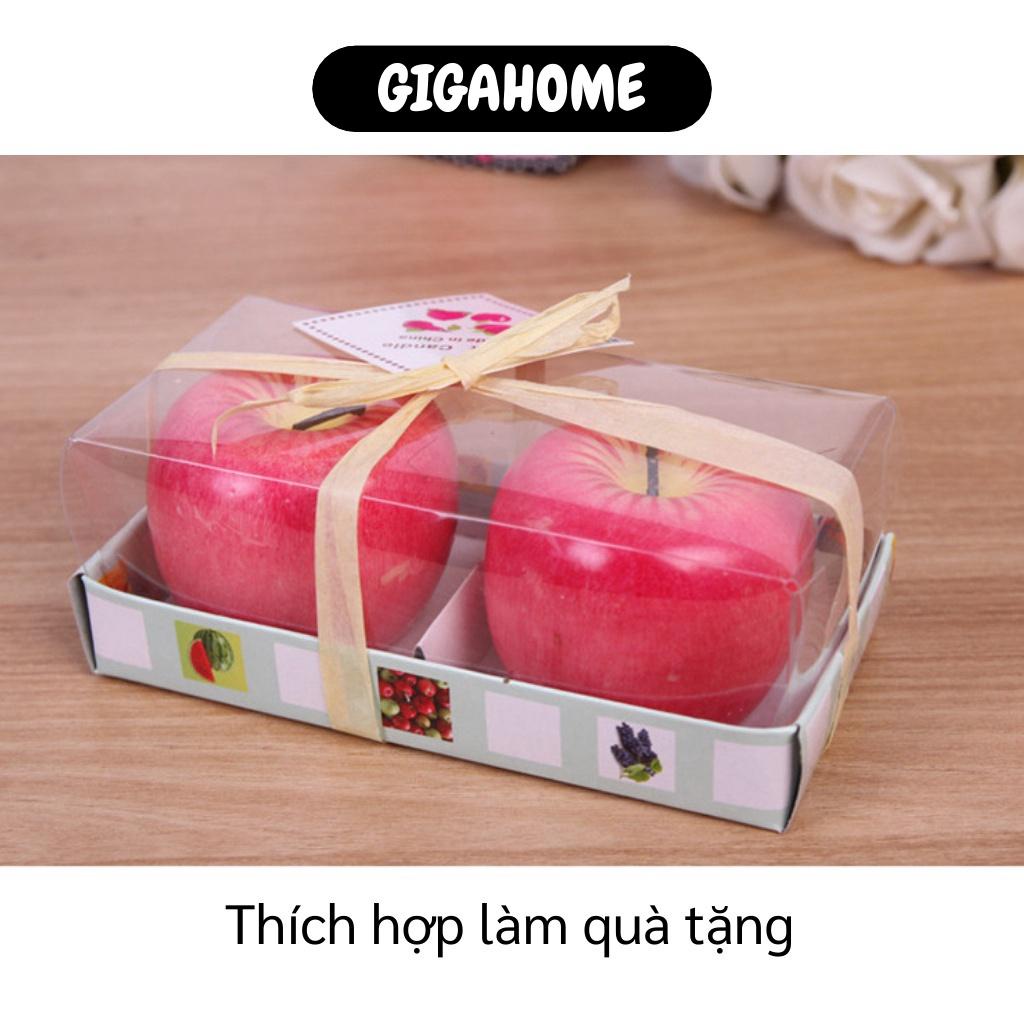 Sáp Nến Thơm GIGAHOME Hình Quả Táo Decor Phòng, Tỏa Hương Dịu Nhẹ, Thư Giãn 4127