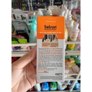 DẦU GỘI SELSUN SẠCH GÀU 100ml