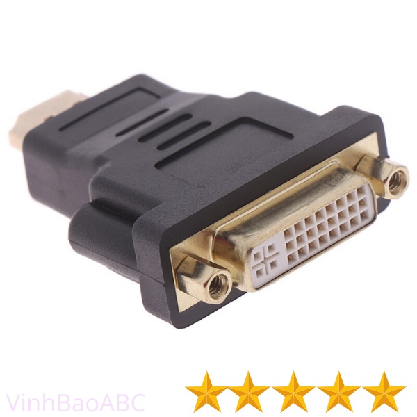 Jack Chuyển HDMI To DVI 24+5