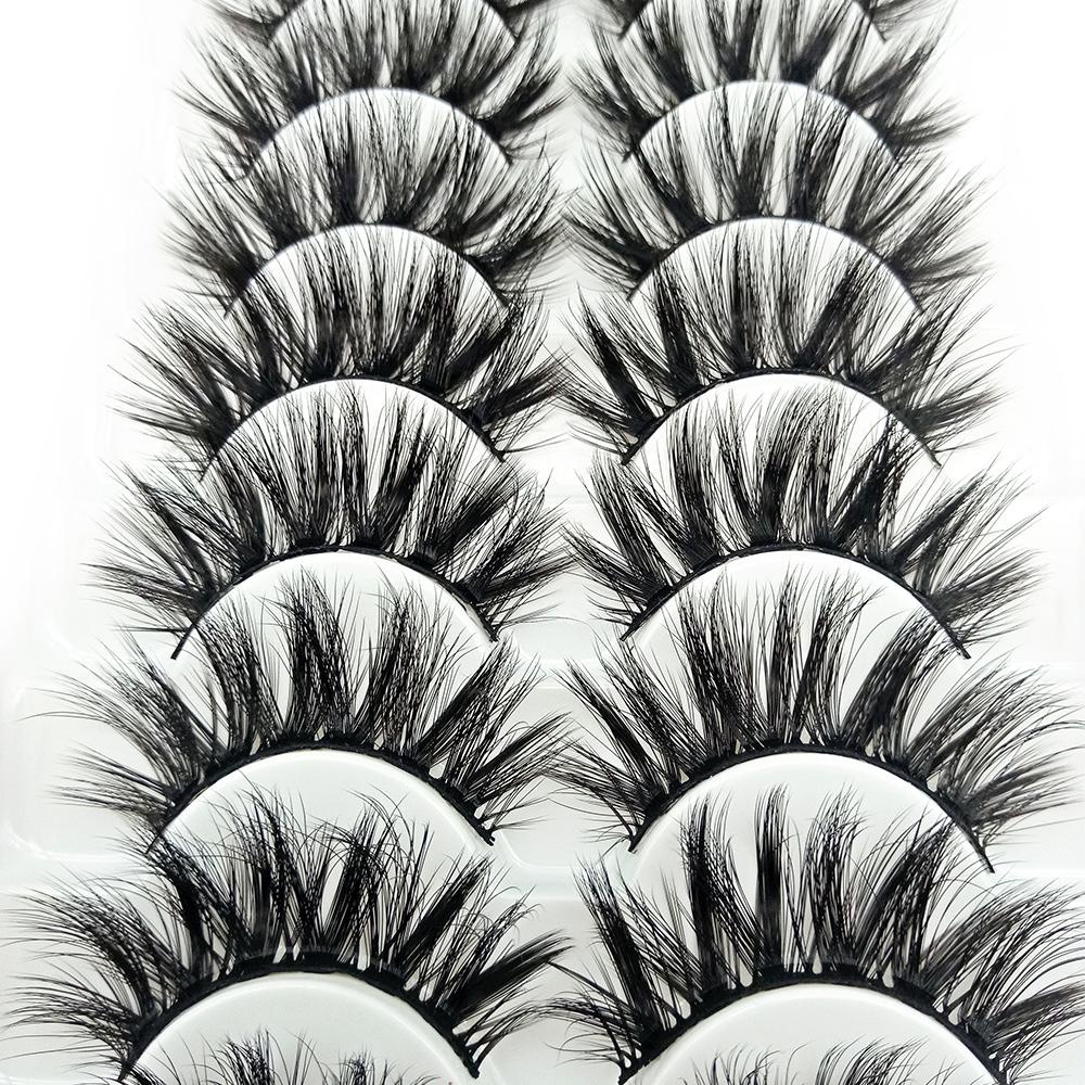 Bộ 12 Cặp Lông Mi Giả SKONHED Dùng Nối Mi Chuyên Dụng Cho Trang Điểm