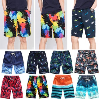 Nam Mùa Hè Đi Biển Bơi Quần Bơi Lướt Ván Quần Short Đồ Bơi Quần Ôm