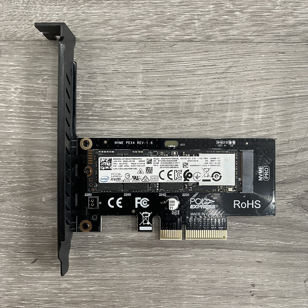 Adapter chuyển đổi M.2 PCIe NVMe cho máy tính