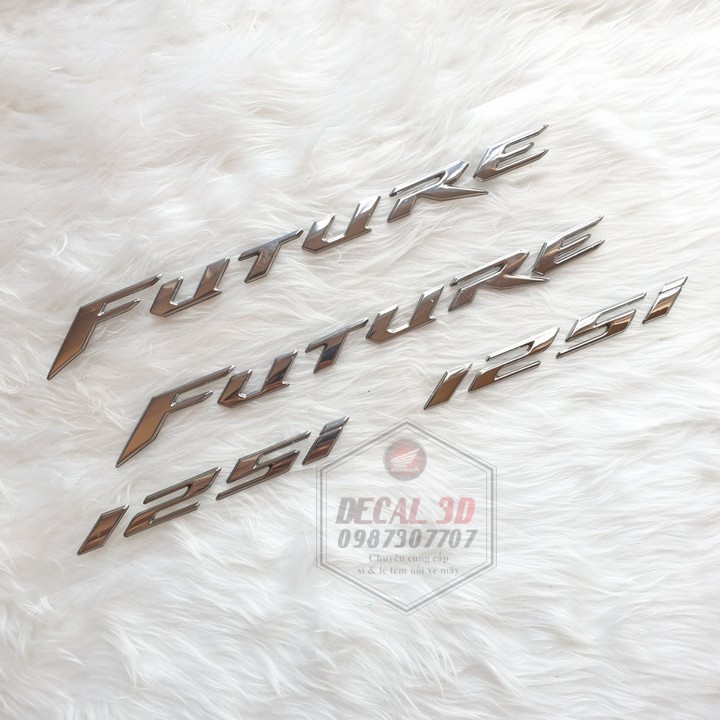 TRỌN BỘ TEM CHỮ NỔI FUTURE 125I 2018 2019 HÀNG ZIN CỰC ĐẸP