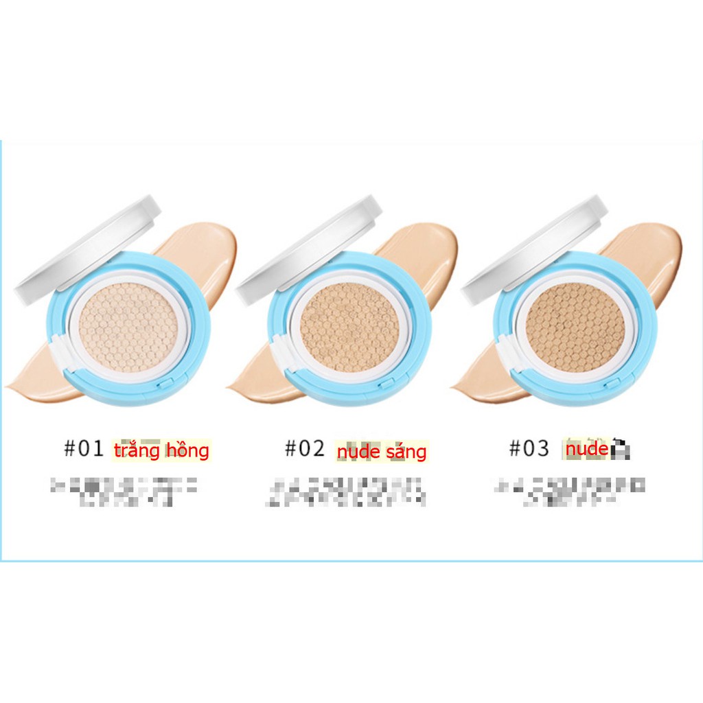 Phấn nước makeup cushion ☂ HOẠT HÌNH 5078 nội địa cao cấp mỏng nhẹ tự nhiên lâu trôi sỉ rẻ - GIÁ GỐC 12