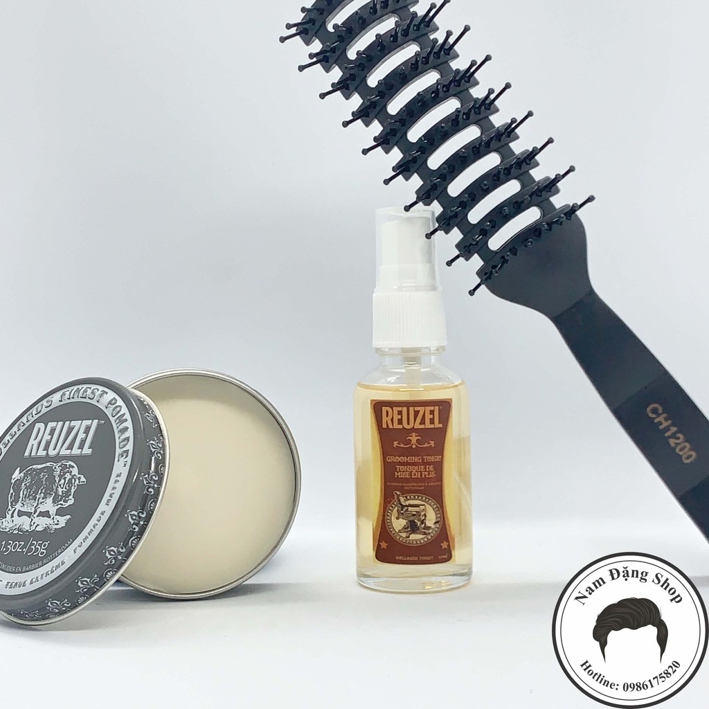 Sáp vuốt tóc Reuzel Extreme Hold Pomade