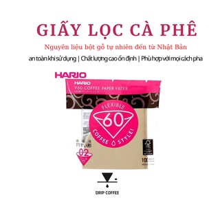 GIẤY LỌC CÀ PHÊ HARIO V60