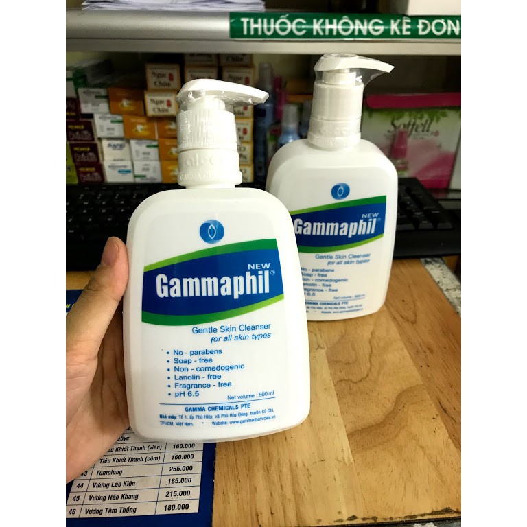 Sữa rửa mặt Gammaphil 500ml