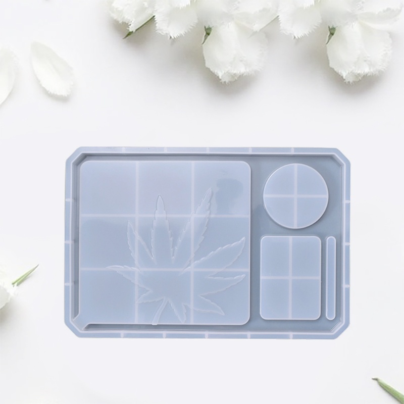 Khuôn Silicone Làm Khay Cuộn Tròn Làm Đồ Trang Sức Mỹ Phẩm DIY