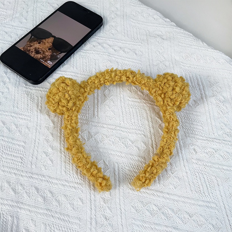 Băng Đô Cài Tóc Hình Tai Gấu Dễ Thương Ngọt Ngào