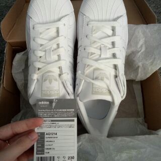 Giày Adidas Superstars all white