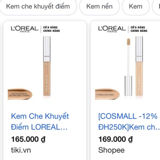 Kem che khuyết điểm L'Oreal Paris True Match The One Concealer 6.8ml