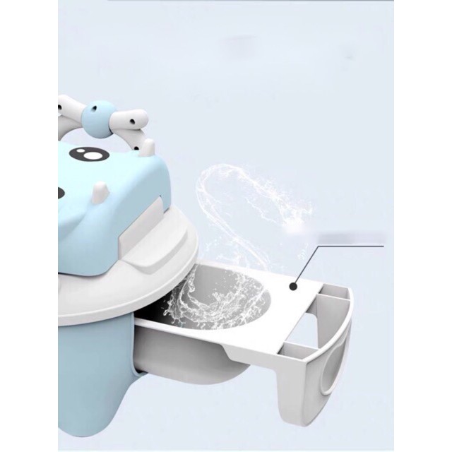 Bô Hà Mã tựa lưng cho bé chính hãng có nệm ngồi êm
