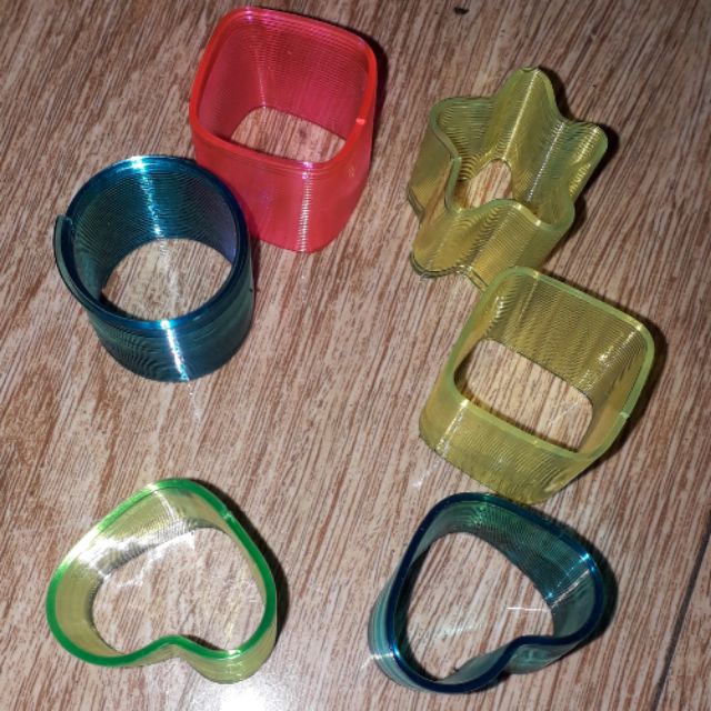 Sét 6 cái lò xo mini bằng nhựa