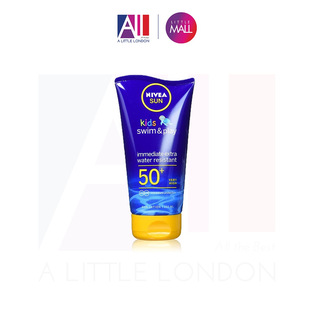 [TOP 1 SHOPEE] Kem chống nắng cho trẻ em Nivea Sun Kids Swim & Play SPF 50+ Very High 150ml (Bill Anh)