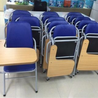 Ghế gấp liền bàn Hòa Phát đệm PVC khung sơn tĩnh điện