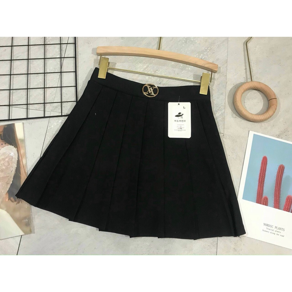 Chân váy tennis ngắn xếp ly thời trang nữ, chân váy chữ A ngắn chất Umi dày dặn, form chuẩn đủ size Minxu shop CV80
