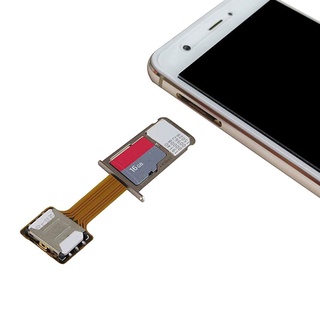 Hybrid Double Dual SIM Card  Adapter for Android Phone Extender for Nano