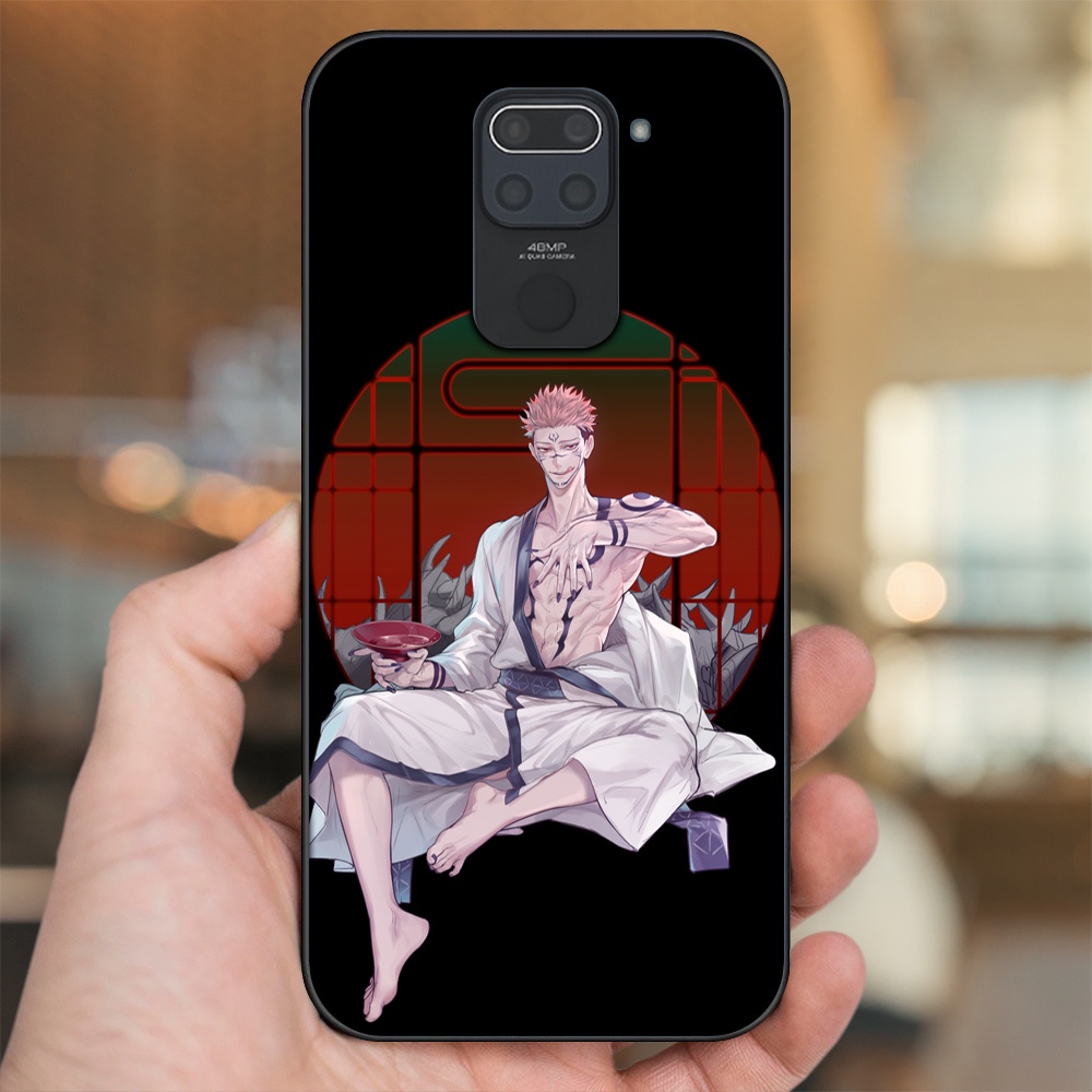 Ốp lưng Xiaomi Redmi Note 9 viền đen in hình Yuji Jujutsu Kaisen