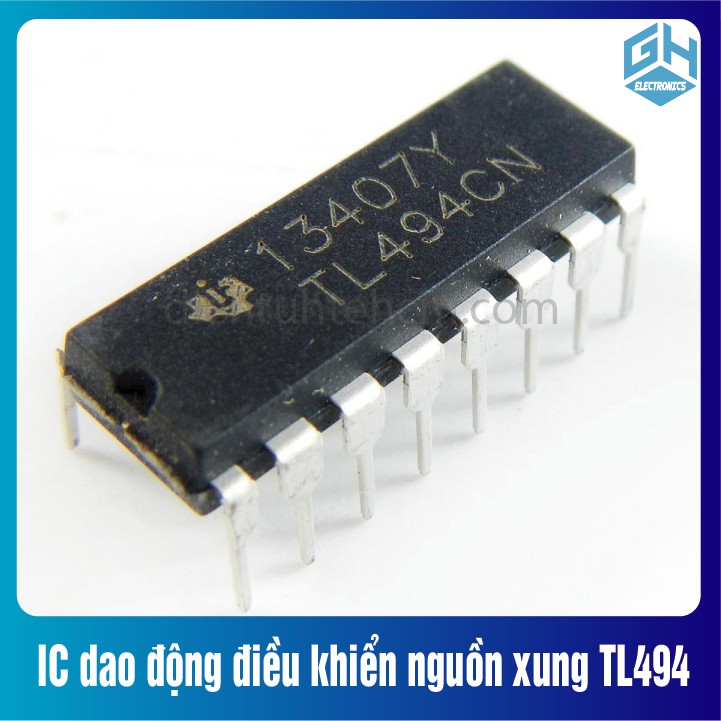 Combo 4 con IC dao động điều khiển nguồn xung TL494 TL494CN DIP